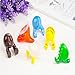 PsmGoods 6xFashion Animal Tail Rubber Sucker Hook Towel/Coat/key Hanger Holder
