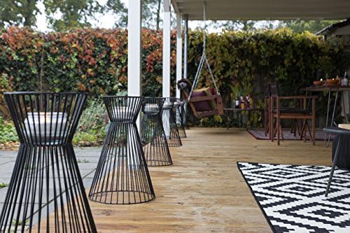African djembé fire pit and candle holder- two features one price