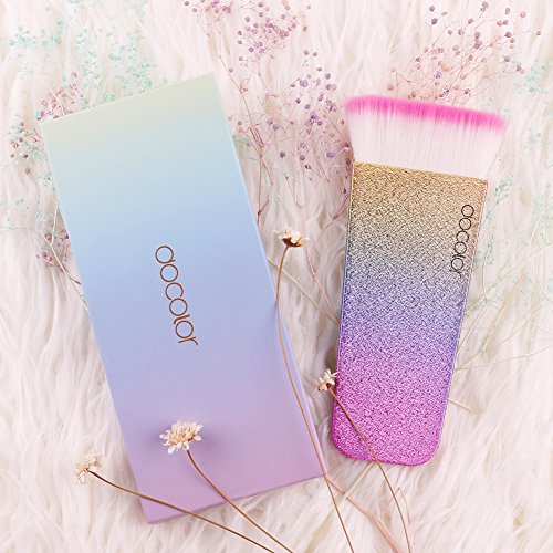 Docolor 1 Pcs Colorful Rainbow Contour Or Highlight Brush Multifunctional Make Up Brushes