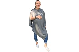 M.M.C. MANDY Still-Poncho 3-in-1 Verwendung zum Stillen, als Stillschal oder als Babydecke - Umstandsmode für und nach der Schwangerschaft