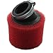 Produktbild GOOFIT Red 38mm Gebogender Luftfilter mit Schaum f¨¹r Pod PIT Quad Dirt Bike ATV Buggy