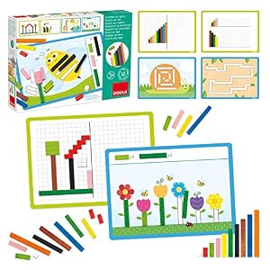 Goula – Actividades con regletas, Juego preescolar matemático a partir de 3 años