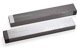 Present-More Kit dentaire Smart - Set dentaire 250 pièces pour Hotel et B&B | Set dentaire ensaché individuellement et emballé dans une petite boîte recyclable