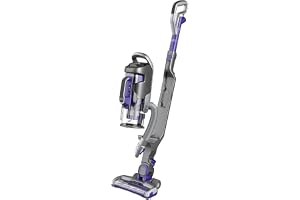 BLACK+DECKER 18V 45Wh Cordless Pet Multipower Stick Vacuum Cleaner 2in1, 2.5Ah Lithium-Ion Battery With 44AW Suction Power 1000ml Dust Bowl With Crevice tool for Pet Hair CUA525BHP-GB