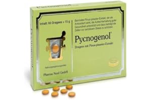 PHARMA NORD VERTRIEBS PYCNOGENOL KIEFERNRINDENEX 60St Dragees PZN:4240505