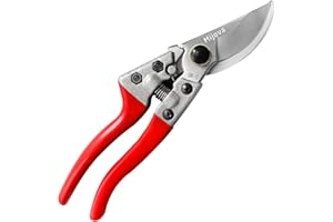 MIJOVA Secateurs, Pruning Shears for Gardening Heavy Duty with Rust Proof Stainless Steel Blades, Best Hand Pruners Garden Shears Ergonomic Gardening Tools