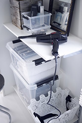 Orthex 34820703 3er-Set Clipbox Smart Store Classic 10, 8 Liter, transparent - 5