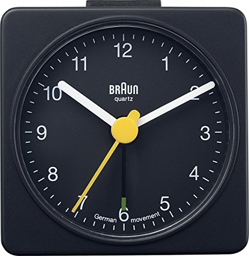 Braun BNC002 BKBK Quarzgesteuerte Batterie-Weckuhr, schwarz - 2