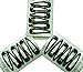 18 x Bottle Green Sleepy Clips/ Snap Clips/ Hair Clips - School Colours