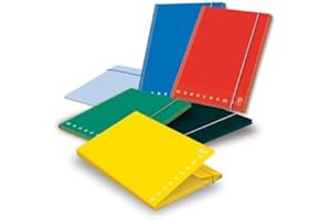 Pigna, Cartella portadocumenti con elastico MONOCROMO THE ORIGINAL, dorso 1,2, formato 26x35,5 cm., pacco da 6 pezzi