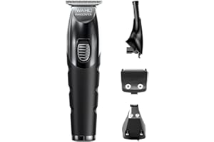 WAHL Manscaper Toolbox, tondeuse à barbe, tondeuse à cheveux, alimentation au lithium, chargement par USB, protections, rechargeable, noir