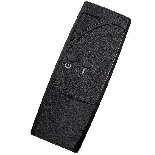 Elektrischer Wandkamin mit Fernbedienung 1800W Wandmontage 2 Heizstufen Überhitzungsschutz LED Flammeneffekt sicher und sauber - 5