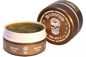 Bandido Hair Styling Aqua Wax 150 ml | Shine Look | Firm Hold | No 3 Brown Aqua Wax