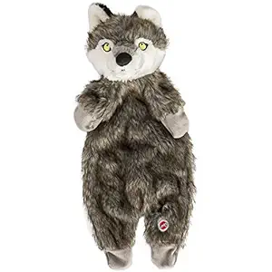 Ethical Pets 54322 Furzz Wolf Pet Squeak Toys