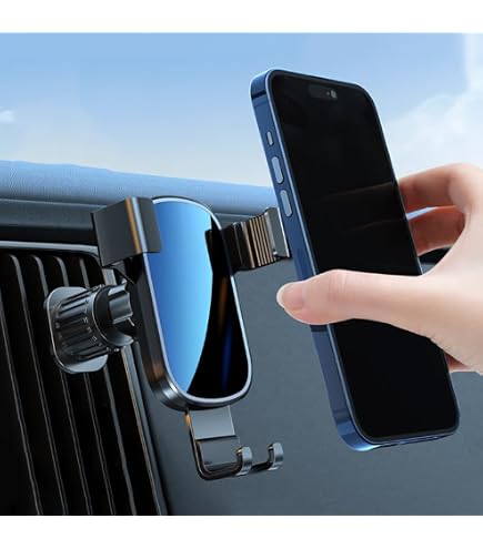 KUDA Supporto per cellulare adatto per Mercedes Benz Smart Roadster dal 04/2003 – Console telefonica per smartphone, telefono cellulare, navigatore e altro ancora – Console in pelle nera, 091565