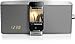 Produktbild Philips Dockingstation für iPhone/iPod TCI360/12 - Docking-Lautsprecher (20 W, 3,5 mm, iPhone 3G,iPhone 3GS,iPhone 4,iPhone 4S,iPod Mini 1,iPod Mini 2,iPod Nano 1,iPod Nano 2,iPod Nano..., LED, Bernstein, Silber)