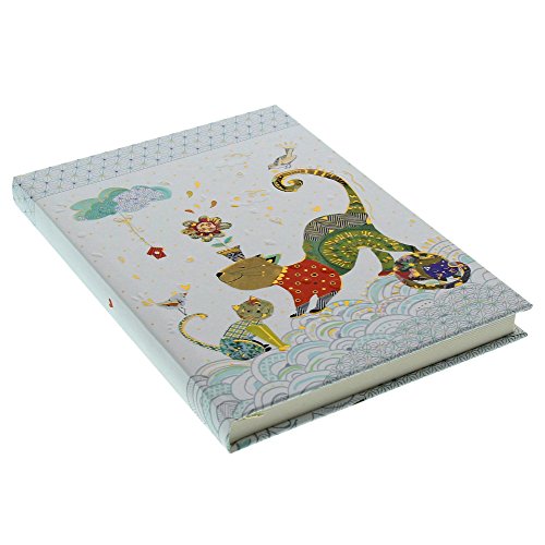 Goldbuch, Notizbuch A5, 200 chamois Seiten blanko, In my Backyard- Cat, Bunt, 64306