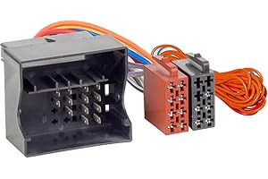 Audioproject A186 - Adaptateur Autoradio Quadlock ISO, en Plastique - Citroen Berlingo Picasso C1 C2 C3 C4 C5 C6 C8 - Peugeot 107 207 307 308 407 507 1007 4007 Faisceau Autoradio Fiat Toyota Aygo