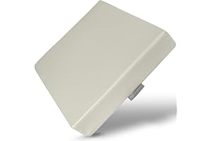 CAVERSHAM® Lifestyle medical grade pressure relief memory foam cushion used for home and office chairs, cars, wheelchairs and mobility scooters (Cream) (Cream)