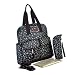 Magideal 6 pcs Mummy Bags Baby Nappy Diaper Changing Bag Bottle Holder Handbag Black RS.1490.00