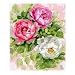 Produktbild Wanfor Blumen DIY Digitale Ölgemälde Malen Nach Anzahl Leinwand Zimmer Wohnkultur Kein Rahmen für Erwachsene und Kinder Gemälde