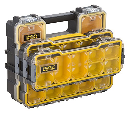 Stanley FatMax Profi-Organizer 1/3, Hochtransparent, Kratz-und Schlagfest, stapelbar, 1 Stück, FMST1-75781 - 4