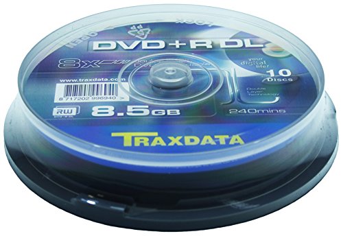 Preisvergleich Produktbild Traxdata DVD+R Double Layer 10pk