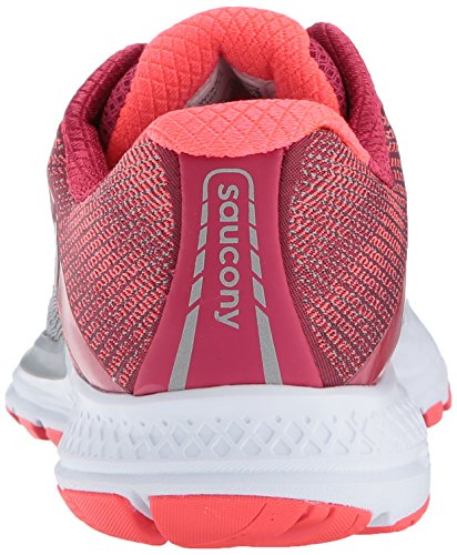 Gran Compra para Saucony Ride 10, Zapatillas de Running para Mujer,
(Grey/Berry), 41 EU Especial
