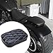 Produktbild Notsitz Sitz Sozius Pad Sitzpad Sitzkissen Passenger Seat Motorradsitz mit 6 oder 8 Saugnapf für Harley XL883 1200 X 48 72