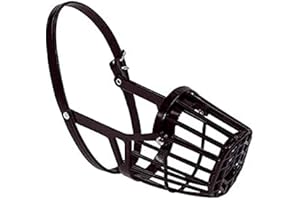 Arppe 1810010509 Bozal Cesta Plástico, Talla 5, Negro