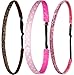 Price comparison product image Ivybands Kids | Non-Slip Headband for | 3 Pack | Professional Kids Detangling Band Haareif Similar to | Stylish Designs for Kid's, Braun Glitzer Rosa Herzen