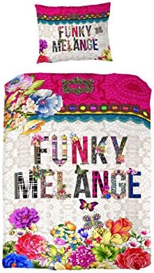 Melli Mello Duvet Cover Set Funky Melange Multicolor Bed 80/95 (140 x 200/220 cm + 60 x 70 cm)