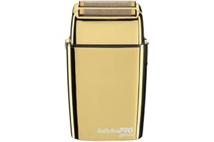 BABYLISSPRO Babyliss Pro 4Artist Double Foil Metal Shaver Gold FOILFX02 - rasoir de finition