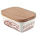 Produktbild Butterdose Emaille Crisper Ulmenbedeckung Verdicken Nuss Container Frische Schüssel,Red