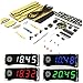 Produktbild ILS - YD-030 5V Sprachversion DIY elektronische Taktgeber Kit 51 SCM digitale LED-Uhr-Satz mit Acryl Shell Lichtsteuerung Temperaturanzeige Temperatur-Korrektur Sprachglockenspiel auf jeder Stunde Wecker-Funktion