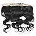 Moresoo 13*4 size body wave Lace frontal closure ear to ear with baby hair 100% unprocessed Brazilian virgin hair 10inch long
