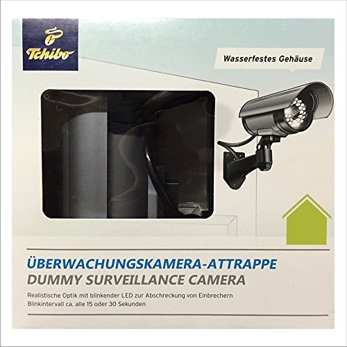TCM Tchibo Überwachungskamera Attrape Dummy Kamera Fake Camera Sicherheitskamera TCM Tchibo Überwachungskamera Attrape Dummy Kamera Fake Camera Sicherheitskamera