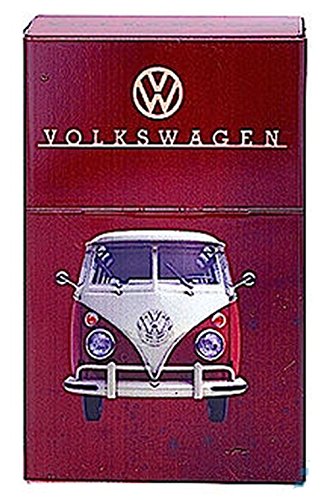 Preisvergleich Produktbild Zigaretten Box, VW Bully, rot, Volkswagen