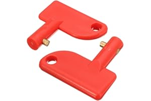 JOCXZI Batterie Coupée des Clés - 2Pcs Clés pour Interrupteur De Batterie De Voiture,Clé De Commutateur D'Isolateur De Batterie,Automobile Coupe Batterie,pour Auto Voiture VéHicules