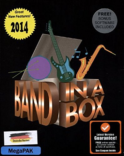 Preisvergleich Produktbild Band-in-a-Box 2014 MegaPAK MAC, dt.