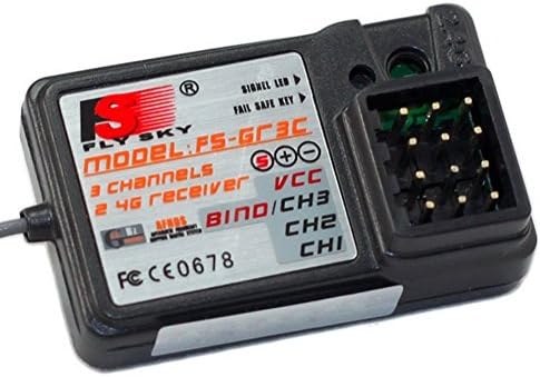 SUOSI Standard Fs-Gr3E 2.4Ghz 3-Channel Receiver For Rc Car Auto Boat