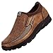 Produktbild Yogogo Herren Schuhe Flach Rutschfeste Geschäft Atmungsaktiv Dicker Boden Chelsea Stiefel Arbeits Stiefel Laufschuhe Wasserdicht Warm Winterschuhe Stiefelette Boots Schwarz Weiß Gym Running Fitness