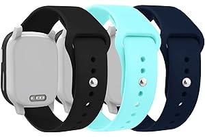 Snyeest 3-Stück Sport Armband Kompatibel mit Xplora X6/Anio 6 Armband, Ersatz Verstellbares Silikon Armbänder Weiches Uhrenarmband für X6 Play/X6 Pro/Anio6