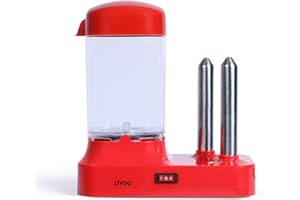‎LIVOO FEEL GOOD MOMENTS Livoo Hot-Dog-Maschine, Rot
