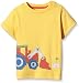 Kite Baby-Boys Tractor Round Collar Short Sleeve T-Shirt, Yellow, 0-3 Months