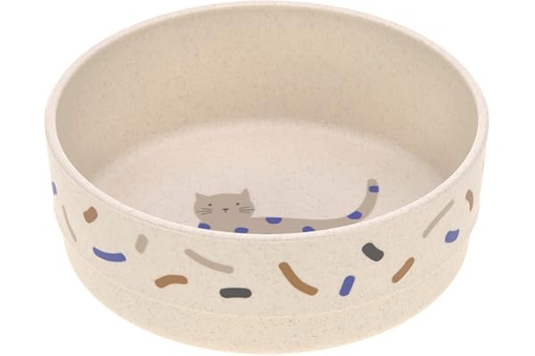 LÄSSIG Bol pour enfants Vaisselle pour enfants sans mélamine, sans BPA, pour lave-vaisselle et micro-ondes/Bowl Little Mateys royal blue