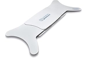 BUCKINGHAM HEALTHCARE Buckingham Glideboard – British Made Transfer Board for Wheelchair to Chair, Car & Bed | Sliding Seat Mobility Aid for Elderly & Disabled - White/White