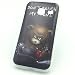 Produktbild König-Shop Handy Hülle für Samsung Galaxy J1 Mini Cover Case Schutz Tasche Motiv Slim Silikon Bumper Schale Etuis Rahmen TPU Motiv Schriftzug Bär mit Kettensäge