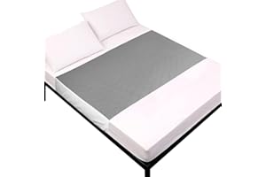 Pukalia® Empapadores Cama Adultos 150 x 85 cm - 4 Capas Súper Absorbentes Reutilizables y Lavables con Alas (50 cm) - Impermeables para Adultos, Bebés y Personas Mayores
