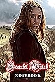  Scarlet Witch: Wanda Maximoff Marvel Women Superhero Notebook Journal 6 x 9 Inches